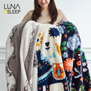 [루나 앤 슬립] 양면 밍크 극세사 블랭킷 3장세트(대형)