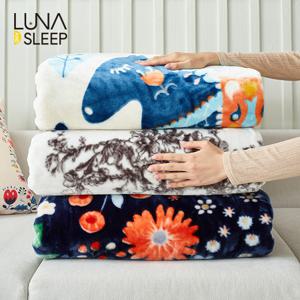 [루나 앤 슬립] 양면 밍크 극세사 블랭킷 3장세트(점보특대형)