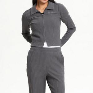 [뉴발란스]뉴발란스 W 골지 카라 투웨이 집업 슬림핏 NBMDF2W312