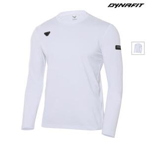 [다이나핏] (택가 99,000원) 화이트 남성 CARBON-TECH (카본테크) 긴팔티 YMU23221W2