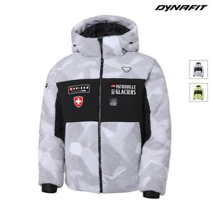 [다이나핏] (택가 329,000원) 쿨그레이 GLACIER (글래셔)   패딩 플리스 자켓 YUW22146C3