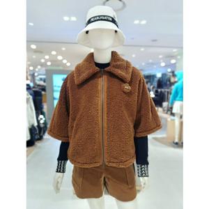 [파리게이츠] 25FW겨울 여성 뽀글이 반팔 점퍼 (521E4JP305)