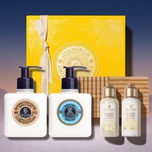 록시땅 [기프트] 시어 핸드워시 & 핸드로션 듀오 세트 (+시그니처 2종+솝 홀더)