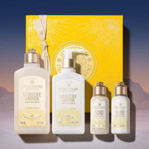록시땅 [기프트] 2025 홀리데이 뤼미에르 디베 샤워크림&바디로션 듀오 세트