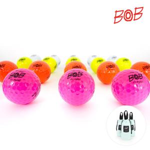 [BOB골프 기획출시] 에코주머니 컬러골프공 20알 구성(2피스) - BGU5AGB907