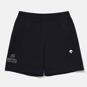 [데상트]데상트 BTF 팀 스트레치 우븐 반바지 SP223IHP41BLK0 반