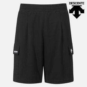 [데상트]데상트 5부 코튼 카고반바지 SP221TKH41BLK0 반바지 스