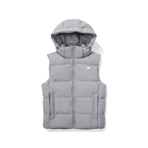 [다이나핏] YUW23553C1 남여공용 후드 탈부착형 GROUND 2.0 (그라운드 2.0) 미들 다운 베스트 HJDMJK