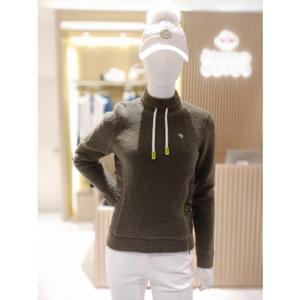 [파리게이츠]521E4SR402_KH-여성 부클 하이브리드 방풍 니트-(25년겨울)