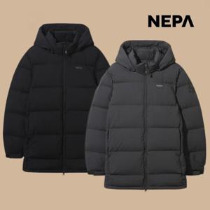 네파 남성 겨울 경량 튜브 미드 다운 자켓 후드 패딩 점퍼 7L72017