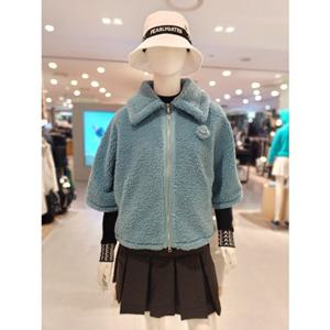 [파리게이츠] 25FW겨울 여성 뽀글이 반팔 점퍼 (521E4JP305BL)