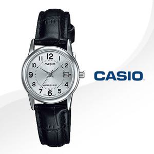 카시오(CASIO)여성시계(LTP-V002L-7B/가죽 밴드)