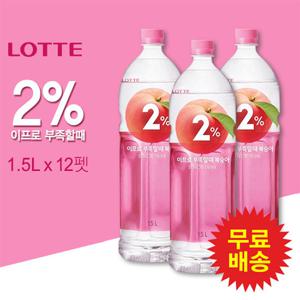 [롯데] 이프로 복숭아(1.5Lx12펫)