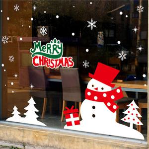 크리스마스시트지_멋쟁이 눈사람