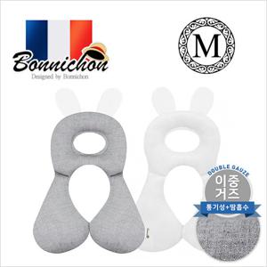 프랑스 보니숑 2중거즈 M사이즈 짱구베개+목베게/유아배개/아기