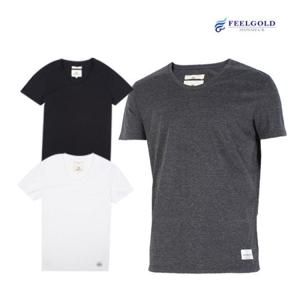 [필골드] MD391 큰라운드 반소매 티셔츠 3종중택일