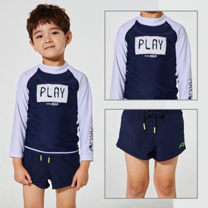 [아르고]남아래쉬가드세트 아동 보드숏 PLAY(NA)