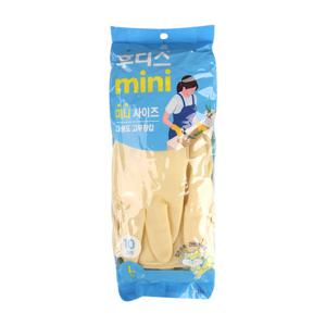 오런 후디스고무장갑 다용도미니10P/소/아이보리