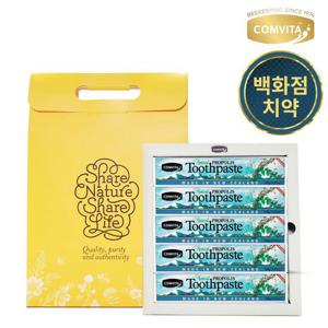 콤비타 해피콜 치약 100g 5개 선물세트포장(프로폴리스 함유)
