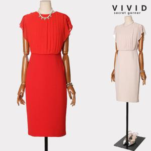 [VIVID SG] 플리츠 튤립소매 원피스_92-77까지 _gs