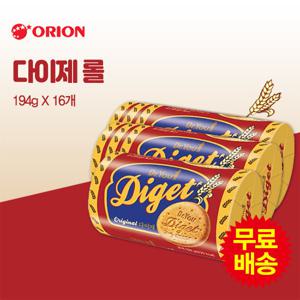[오리온] 다이제 롤(194gx16개)