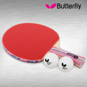 버터플라이 탁구라켓 쉐이크 NAKAMA S-3 나카마 탁구채 공 양면 핸드