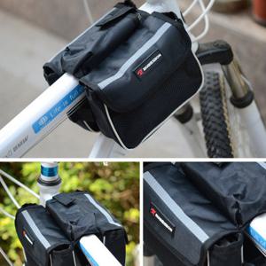 CYK 자전거 프레임 더블백/자전거가방/자전거용품/안장가방/자전