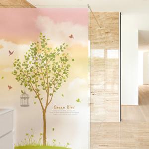 창문 시트지 칼라 안개시트지 에이블헤븐02 M-H