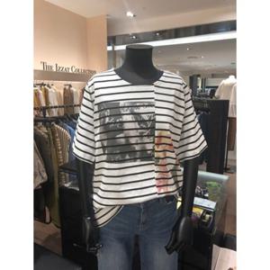 아이잗컬렉션CJ7E0TS31프린팅스트라이프티셔츠