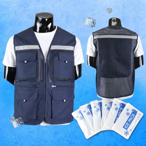 SM-V1901 얼음조끼 망사조끼 아이스작업복 여름 쿨 망사