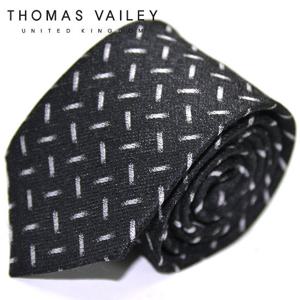[THOMAS VAILEY] 토마스베일리 실크넥타이-스틸 그레이 7.5cm