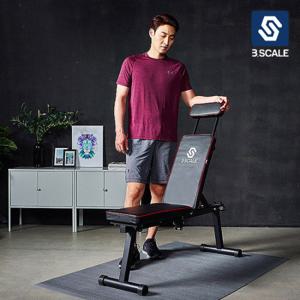 [비에스] 헬스 원터치 인클라인벤치 헤드업