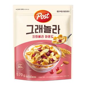 포스트 그래놀라 크랜베리 아몬드 570g