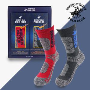비버리힐스폴로클럽 남성 여성 등산양말 2족세트 추석 명절 선물