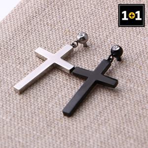 [메리그린] 써지컬 피어싱 크로스 하나+하나더