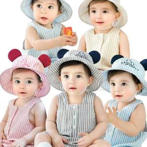 [조이멀티]믹키 스트라이프 롬퍼 2종세트(3-18개월)203553