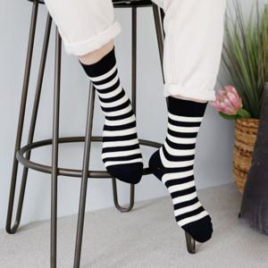 [NY코튼클럽] 여성 BLW14-1 168링글 중목양말 4족