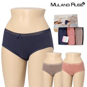 물랑루즈 비긴 위생팬티 3매입 생리팬티 여성속옷