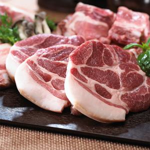 탐라인 제주 흑돼지 목살+앞다리살 각 500g(구이용/냉장)