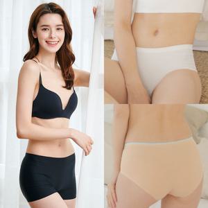 여성 노라인 심리스 삼각/사각 드로즈 팬티 1매