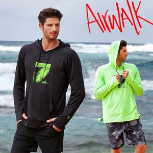 에어워크서프 남성래쉬가드 후드티셔츠 YAWe5068