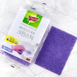 3M 크린스틱 베이킹소다 톡톡 시트타입(수세미형)10매