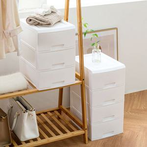 블랑 플라스틱 안방 서랍장 33cm 4단