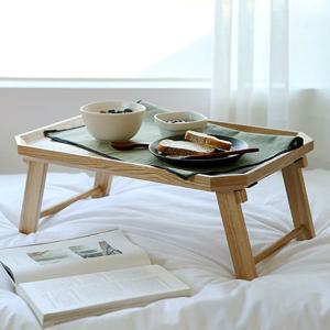 우딘 네추럴 소반 베드 트레이 S