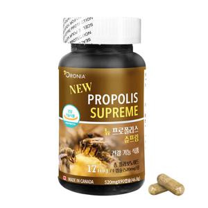 [오로니아] 뉴 프로폴리스 슈프림 520mg x 90캡슐 (3개월분)