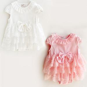 [조이멀티]캉캉 유아원피스 반팔 바디슈트(0-12개월)203511