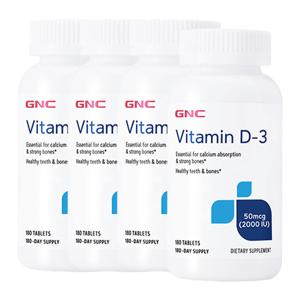 [지앤씨] 비타민D3 2000IU 180정 x4