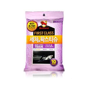 불스원 자동차 세차 왁스 티슈 광택 오염 방지 차량 청소