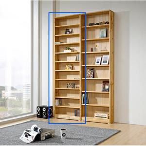 우형아빠F 삼나무원목 11단 CD장식장 CD수납장