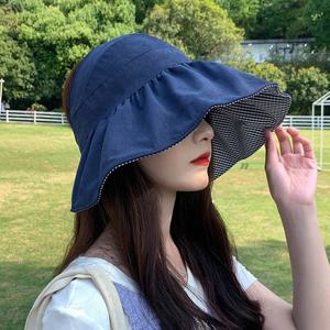채비 자외선차단 양면 벙거지 썬캡 버킷햇